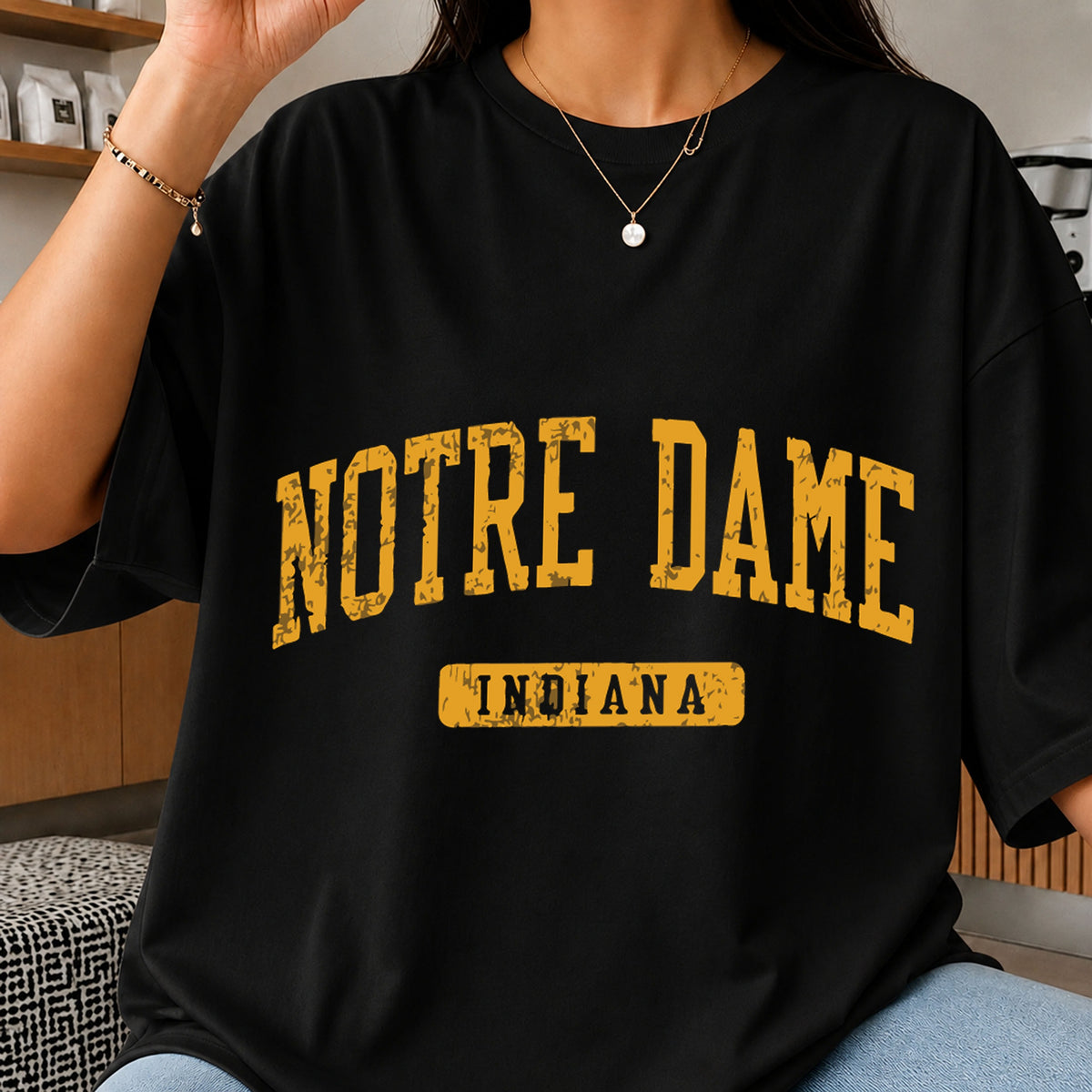 Notre Dame Indiana SVG, Vintage College Cricut Cut File