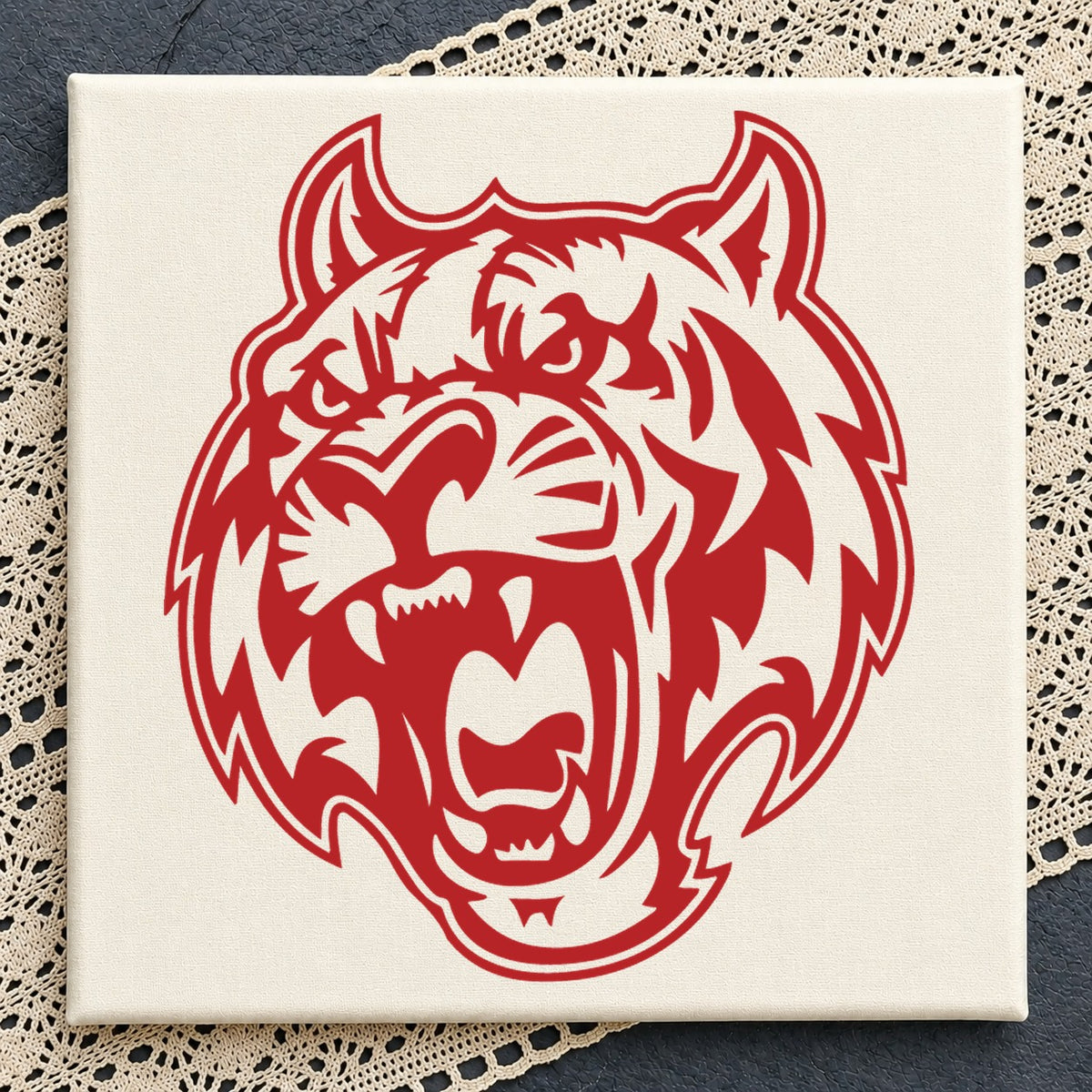 Fierce Roaring Bear Head SVG, Wild Animal Cricut Clipart