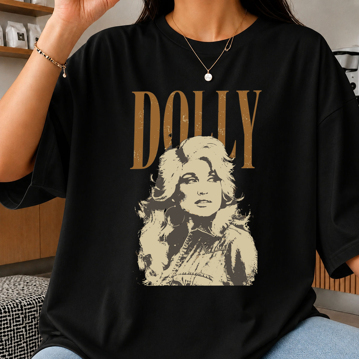 Dolly Parton Retro Portrait SVG, Country Music Cricut File