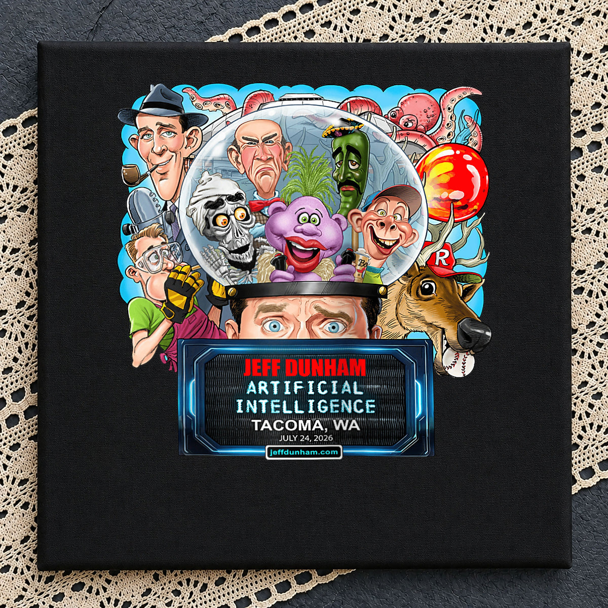 Jeff Dunham Artificial Intelligence Tour PNG, Ventriloquist PNG, Comedian PNG