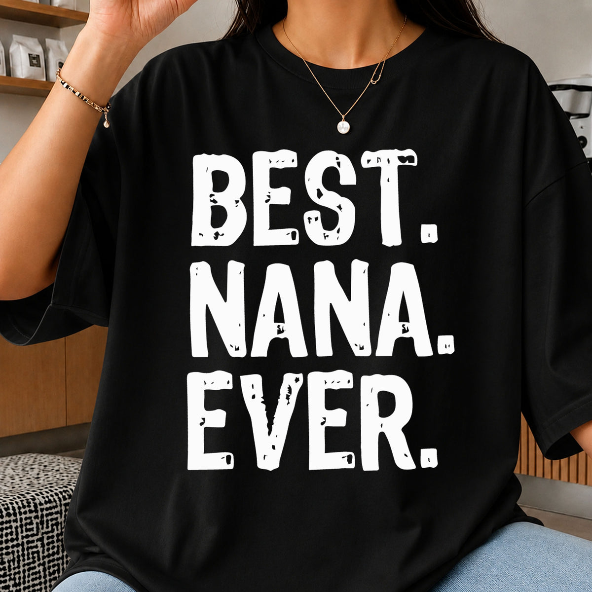 Best Nana Ever SVG, Grandma Gift Cricut Cut File