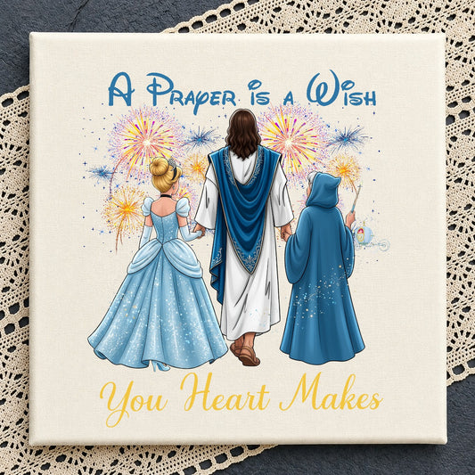 A Prayer Is a Wish Christian Princess PNG | SvgBundleHub