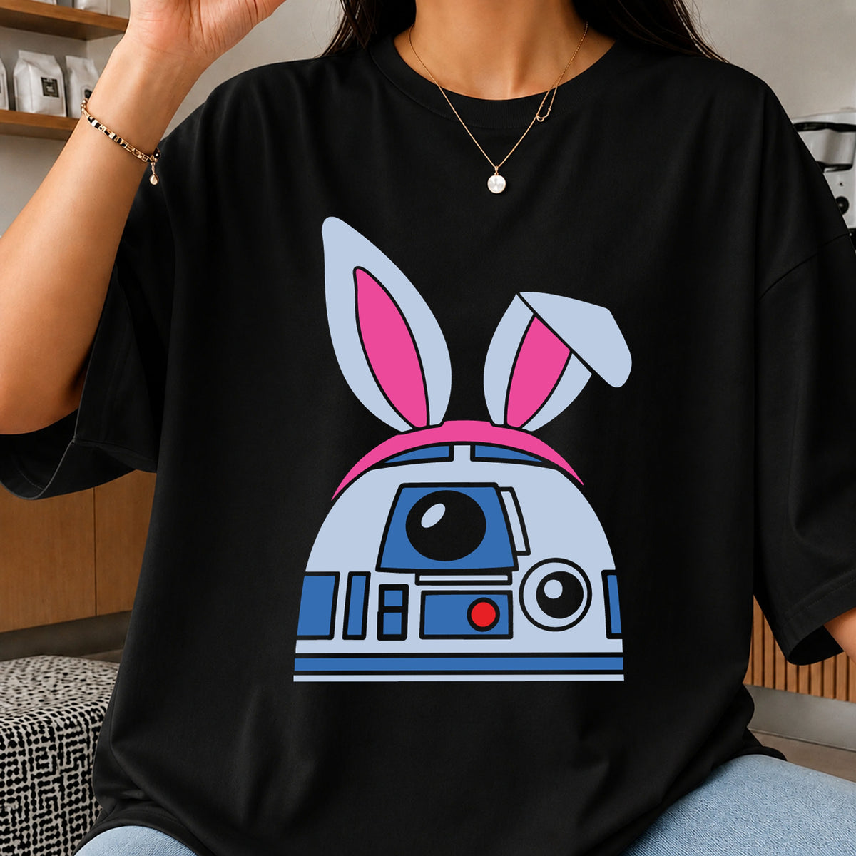 R2-D2 Easter Bunny SVG, Star Wars Holiday Cricut File
