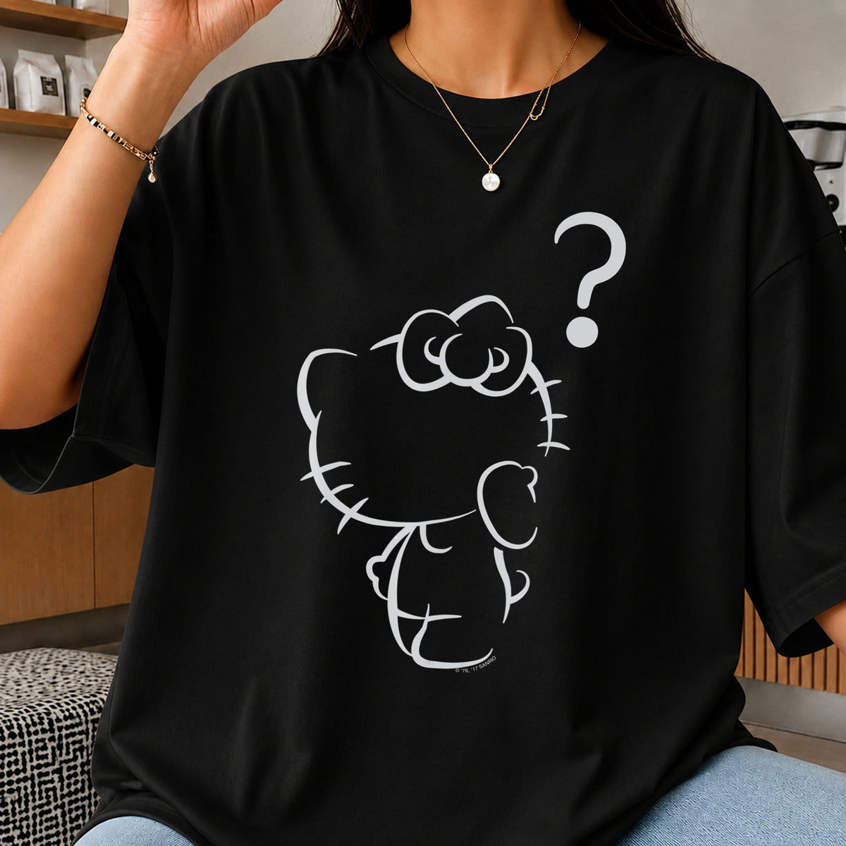Hello Kitty Thinking Question Mark Sanrio Clipart PNG