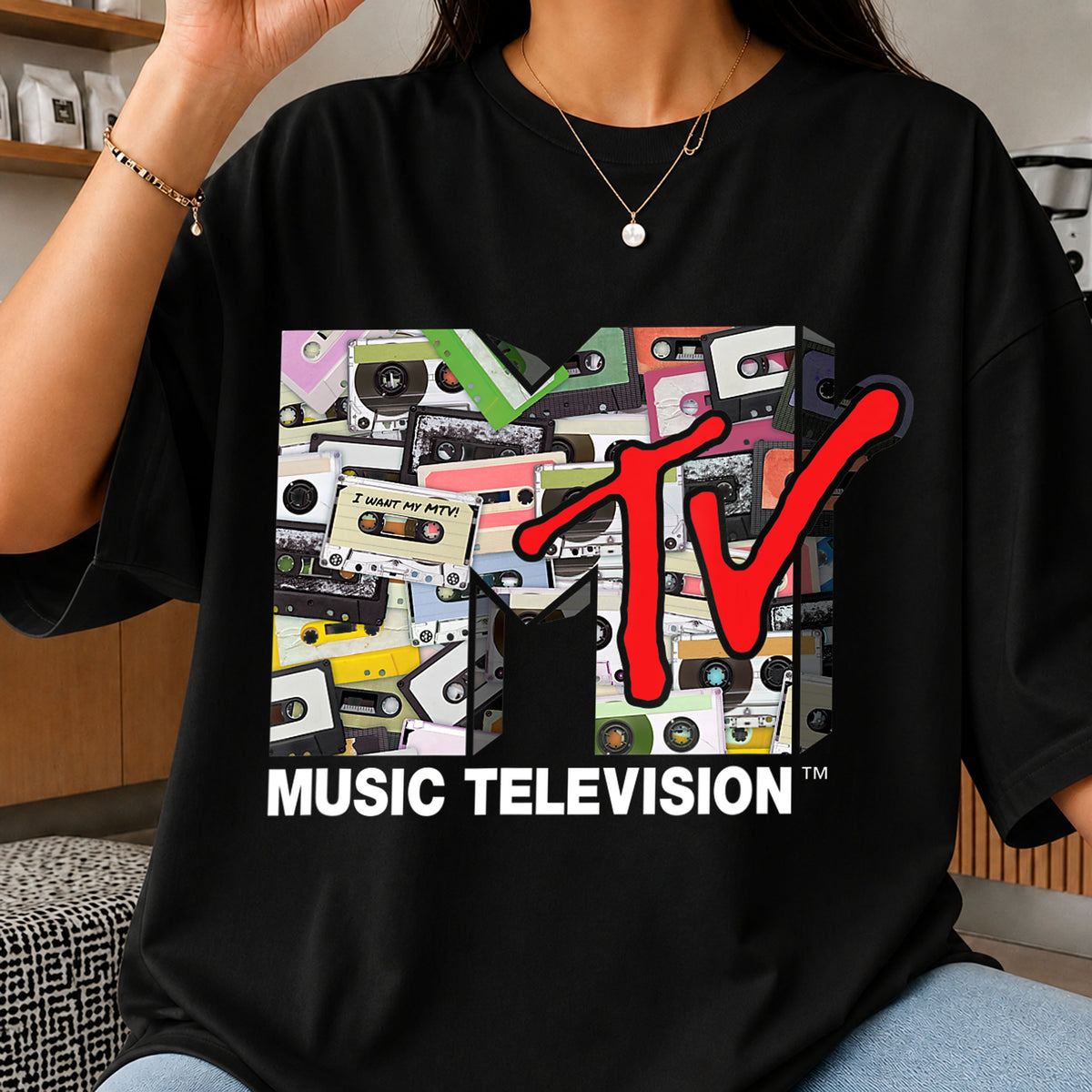 MTV Music Television Cassette Tapes Retro Vintage PNG