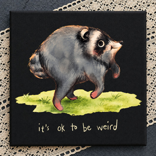 Weird Raccoon Clipart PNG, Funny Animal PNG, Cute Raccoon PNG