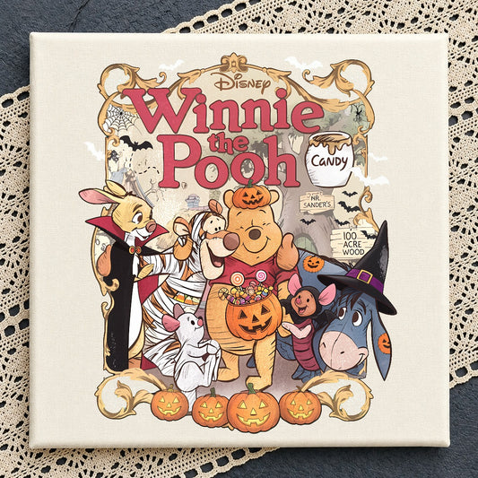 Winnie the Pooh Halloween PNG, Trick or Treat | SvgBundleHub