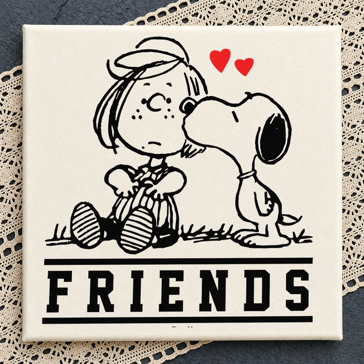 Snoopy Peppermint Patty Friends Peanuts Cricut Clipart SVG