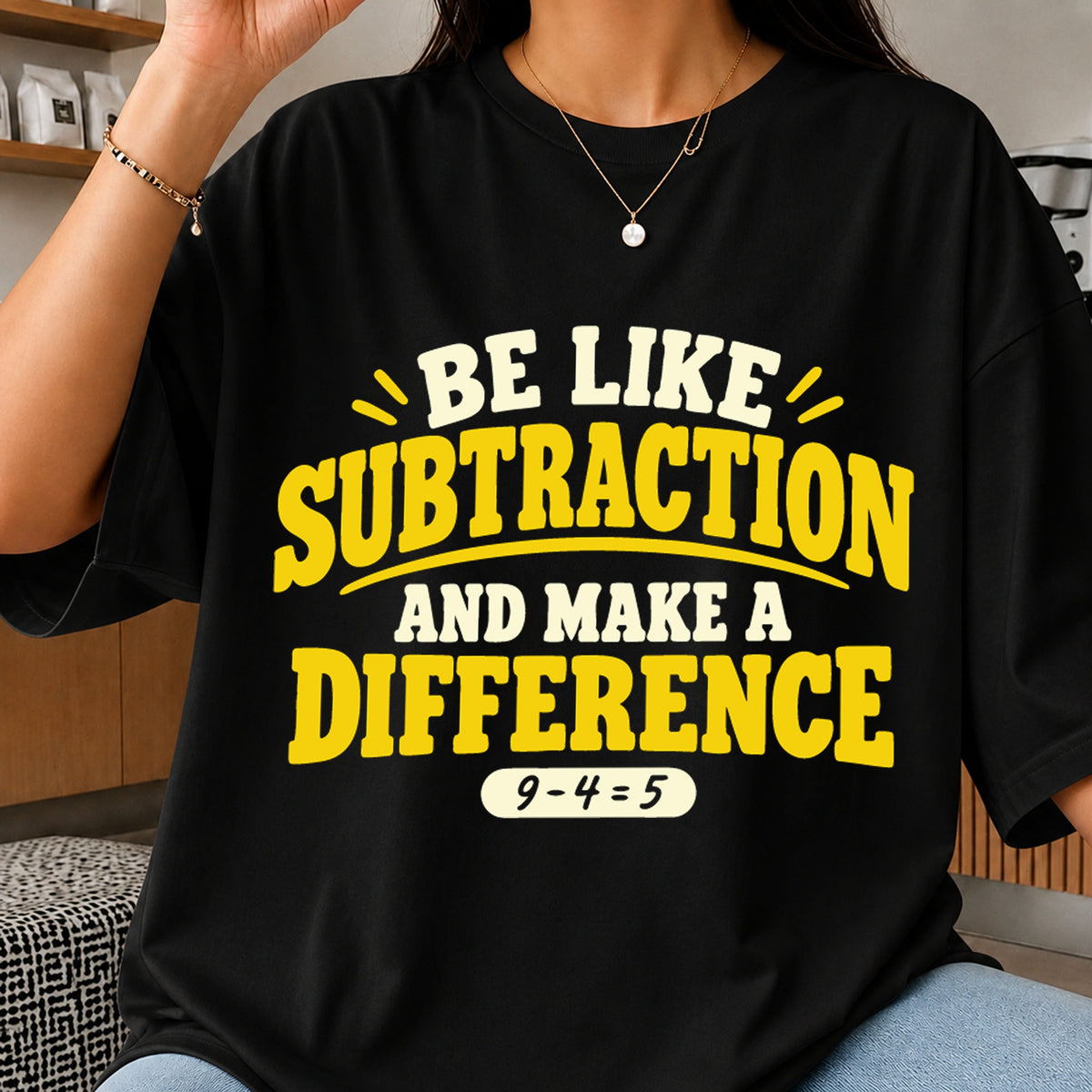 Be Like Subtraction Make a Difference Math Quote SVG