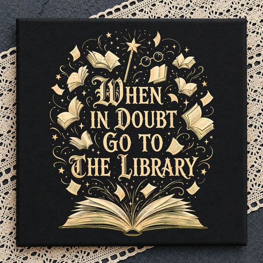 When In Doubt Go To The Library Quote, Magic Wand Books Stars, File