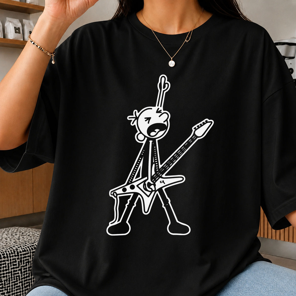 Diary Of A Wimpy Kid Rock Guitar Cricut Clipart SVG