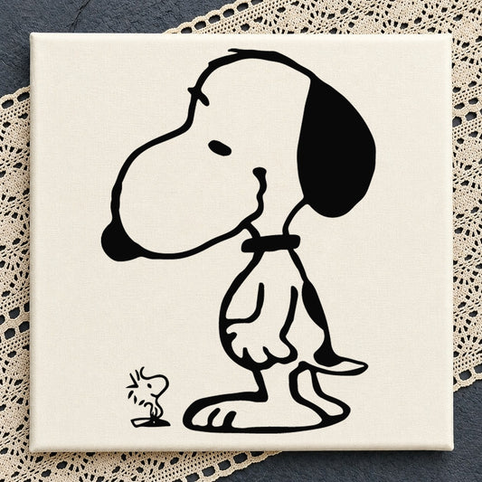 Snoopy And Woodstock Peanuts Cricut Cut File Clipart SVG