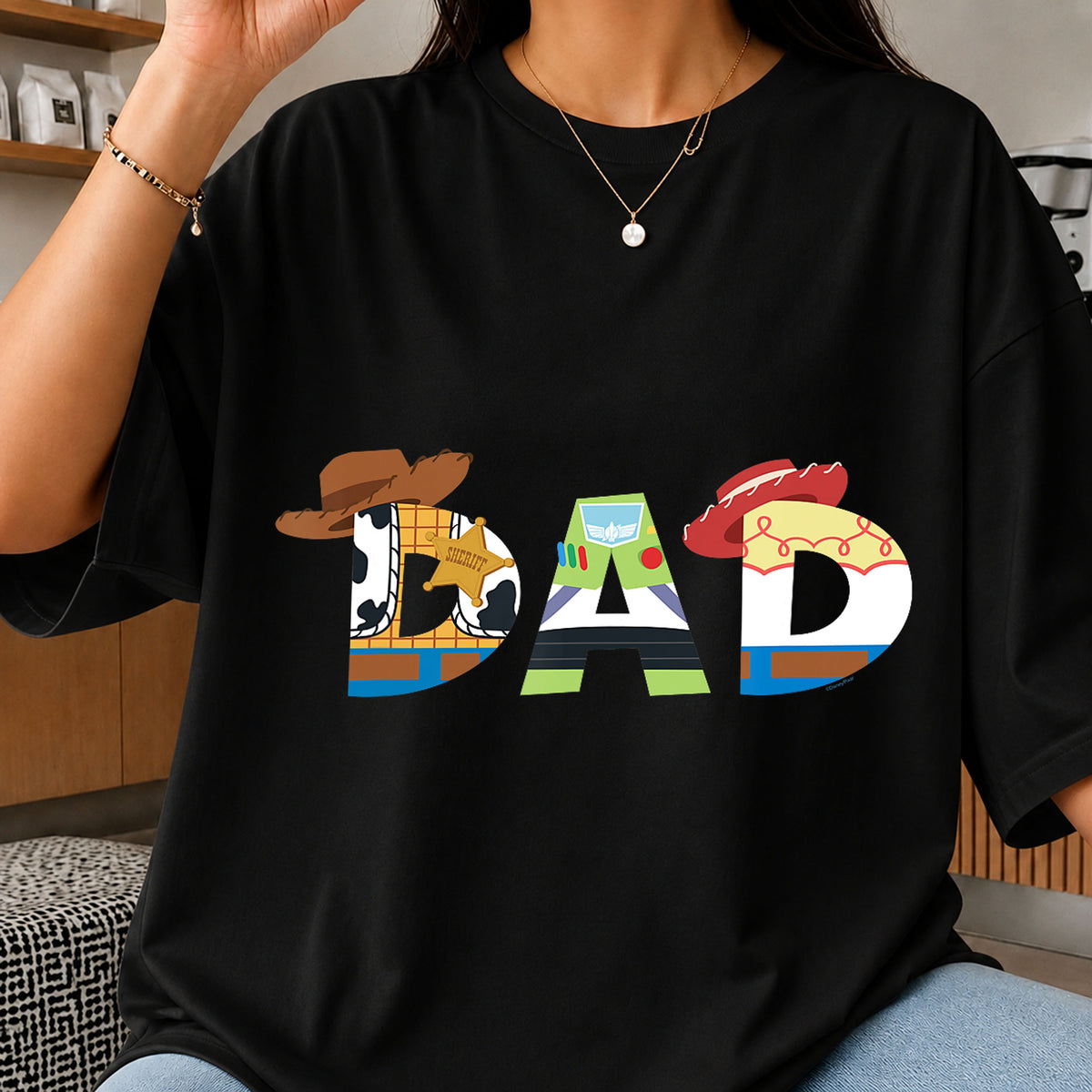 Toy Story Dad Woody Buzz Jessie Disney Characters PNG