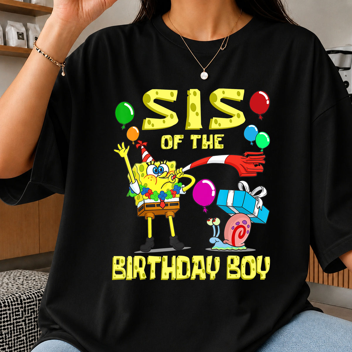 Spongebob Sis Of The Birthday Boy Gary PNG