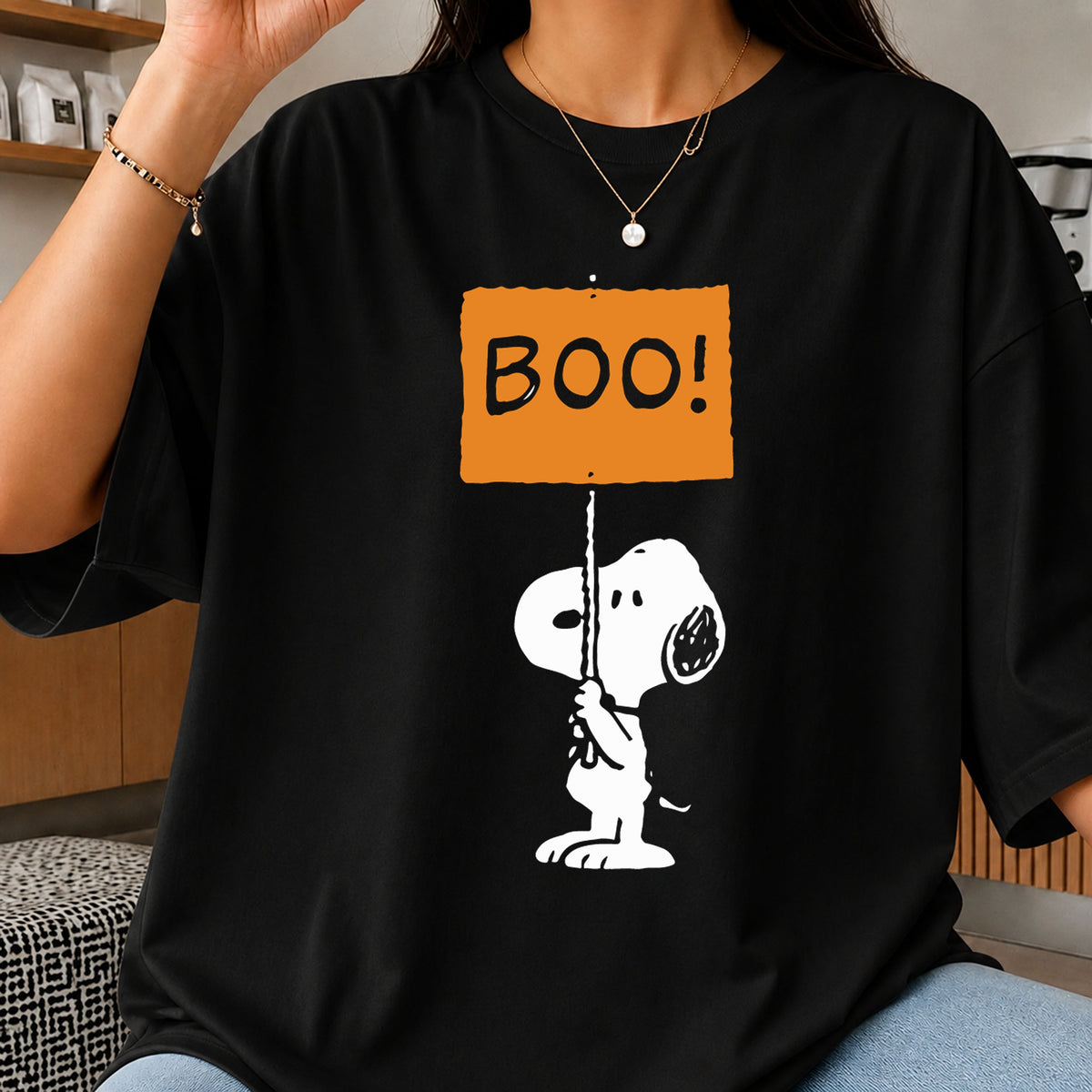 Snoopy Boo Halloween SVG, Peanuts Spooky Cricut Clipart