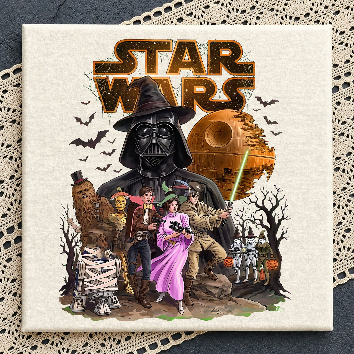 Star Wars Halloween PNG, Spooky Galaxy | SvgBundleHub