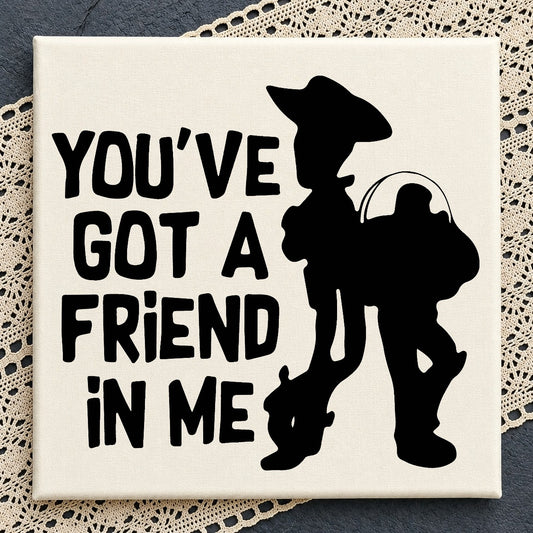Toy Story You've Got A Friend In Me SVG, Woody SVG PNG