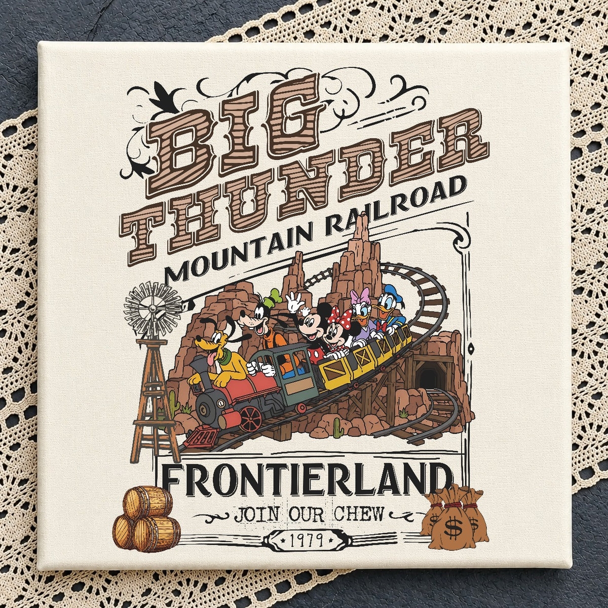 Big Thunder Mountain Railroad PNG | SvgBundleHub