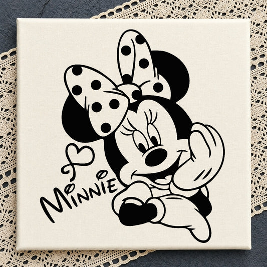 Minnie Mouse SVG PNG, Disney Minnie Mouse SVG, Me Minnie SVG
