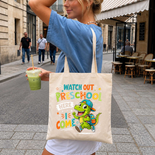 Watch Out Preschool Here I Come PNG, Dinosaur PNG, Back To School PNG