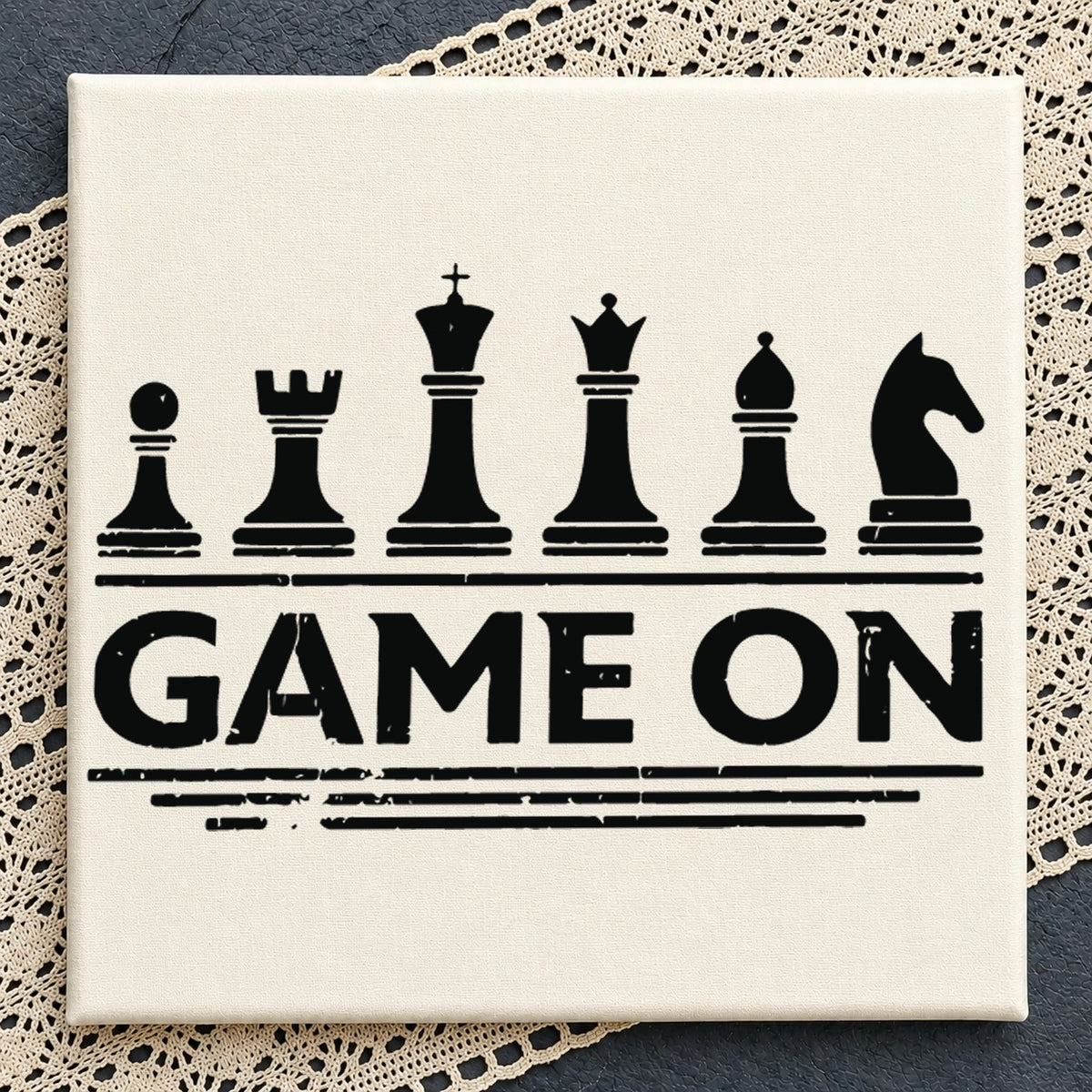 Chess Pieces Game On SVG, Strategy Board Game Cricut