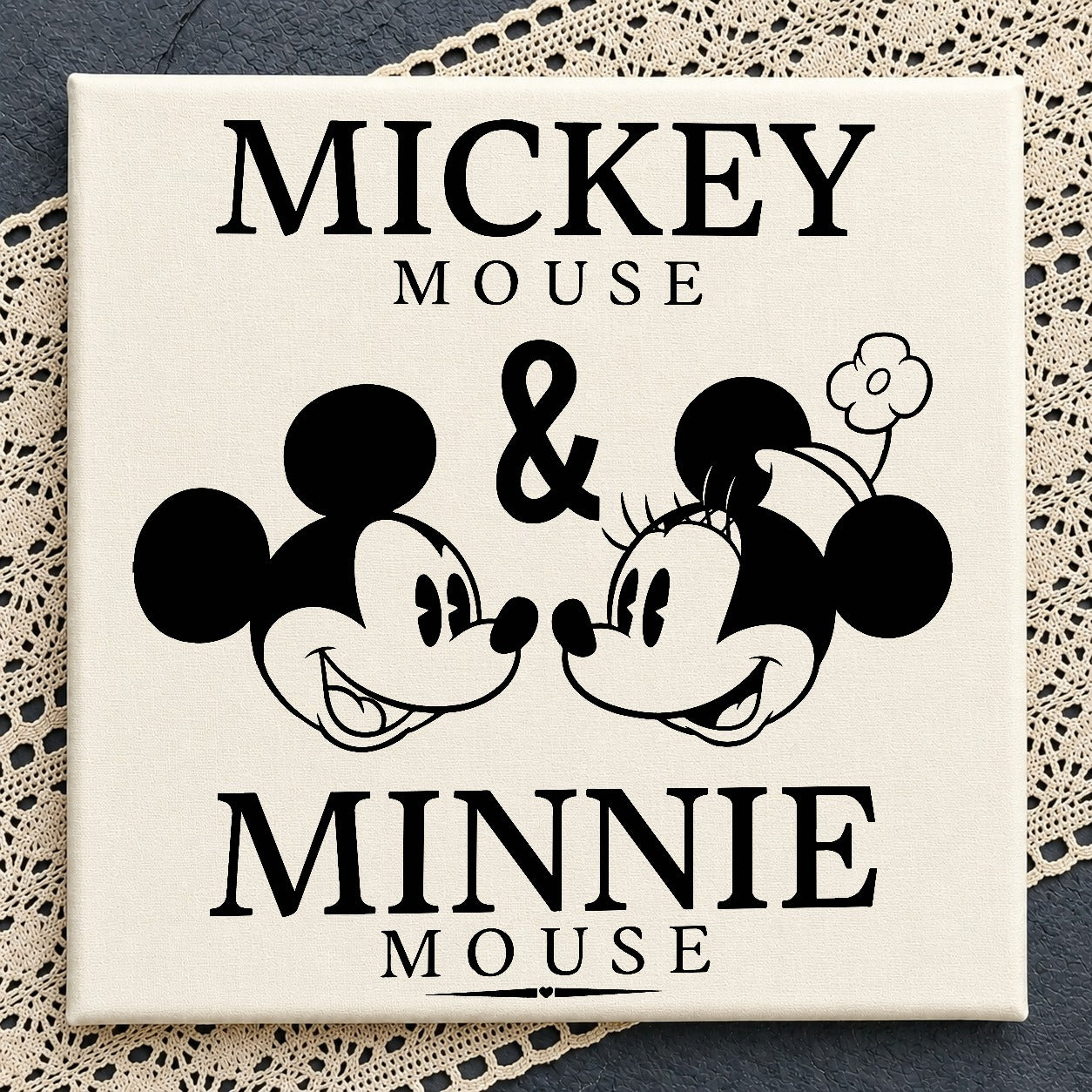 Mickey And Minnie Mouse SVG PNG, Disney Couple SVG, Mickey SVG