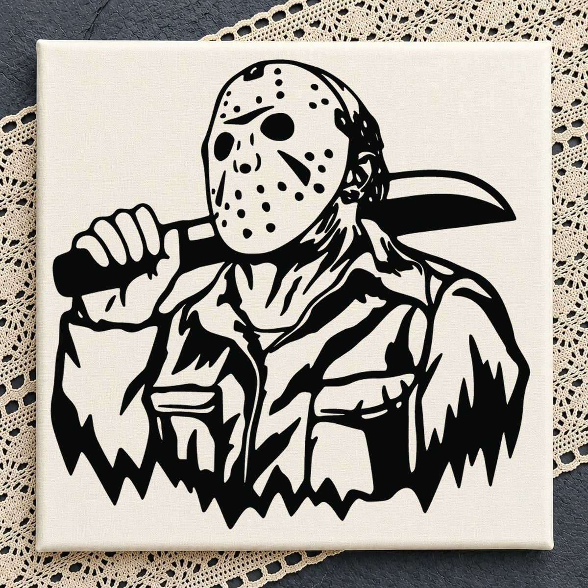 Jason Voorhees Friday The 13th SVG
