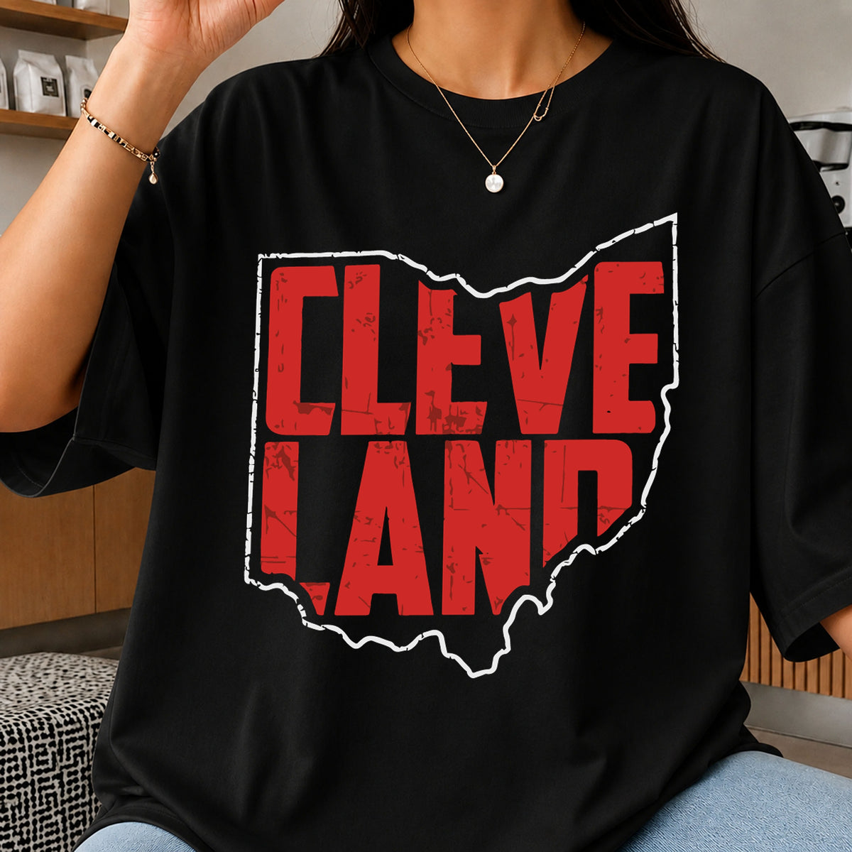 Cleveland Ohio State Shape SVG, City Pride Cricut Cutfile