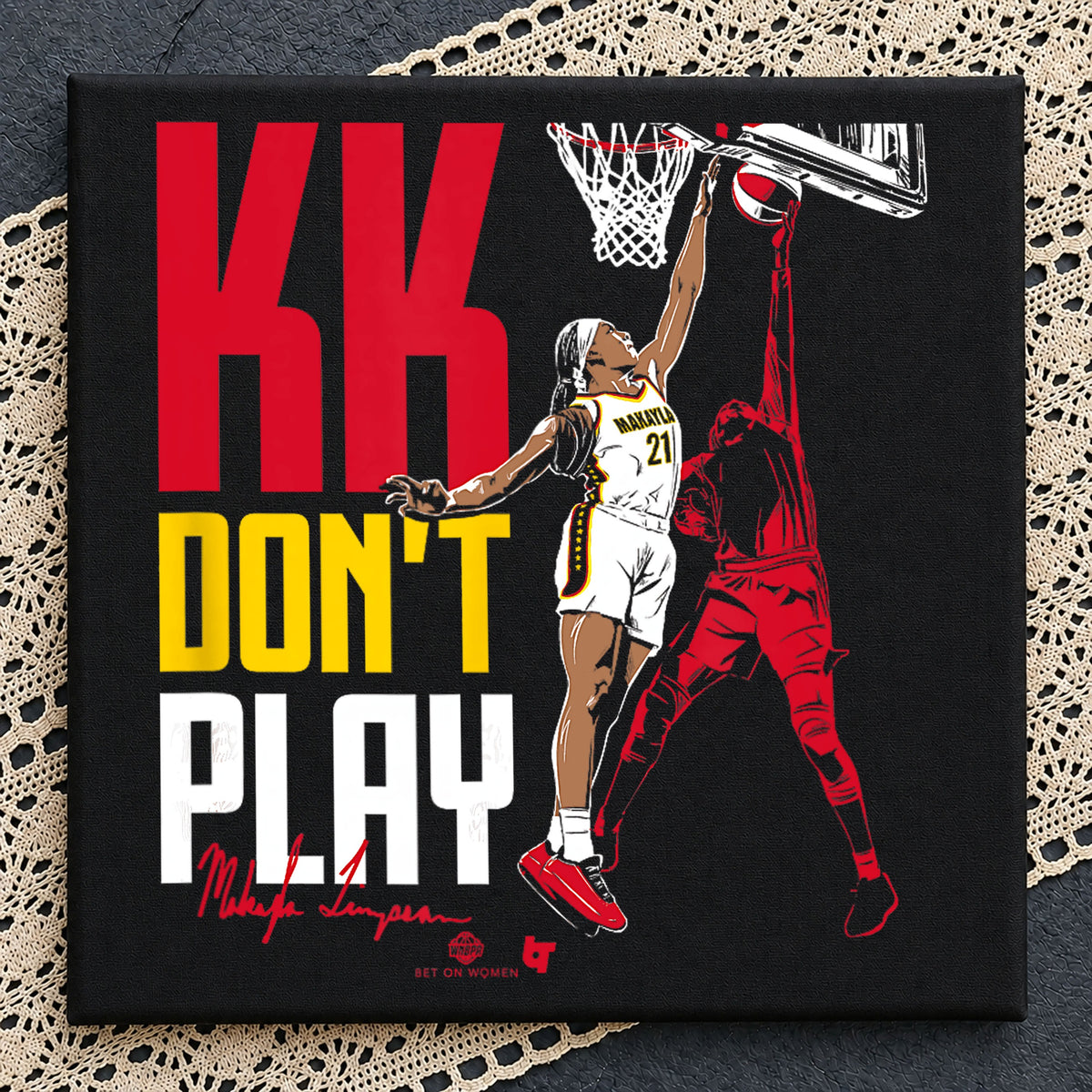 Makayla Timpson KK Dont Play PNG, WNBA Basketball PNG, Player PNG