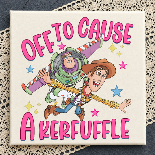 Woody & Buzz Off to Cause a Kerfuffle PNG | SvgBundleHub