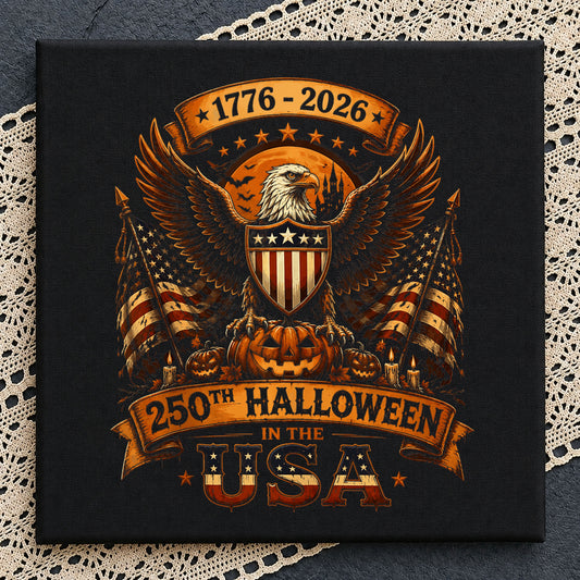 250th Halloween In The USA PNG, Eagle American Flag, Halloween PNG
