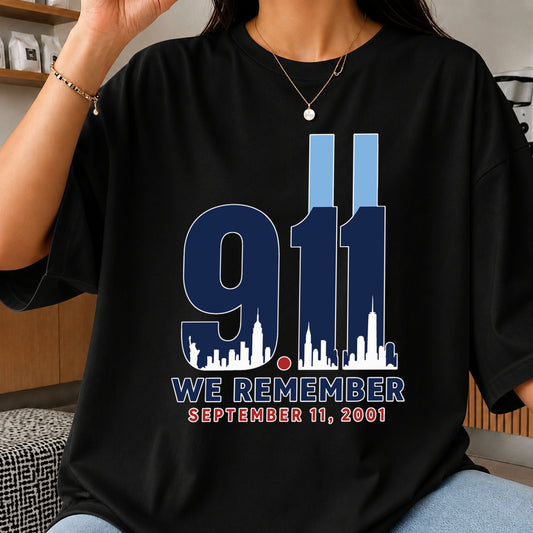 9.11 We Remember September 11 SVG, Patriot Day Clipart