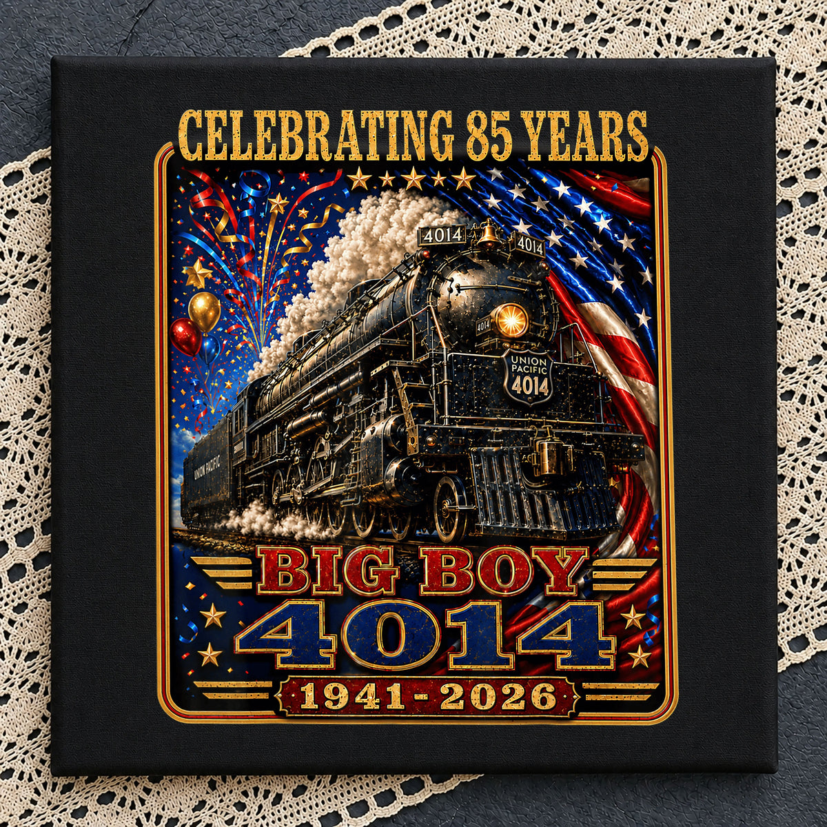 Union Pacific Big Boy 4014 PNG, Steam Locomotive 85th, Train PNG