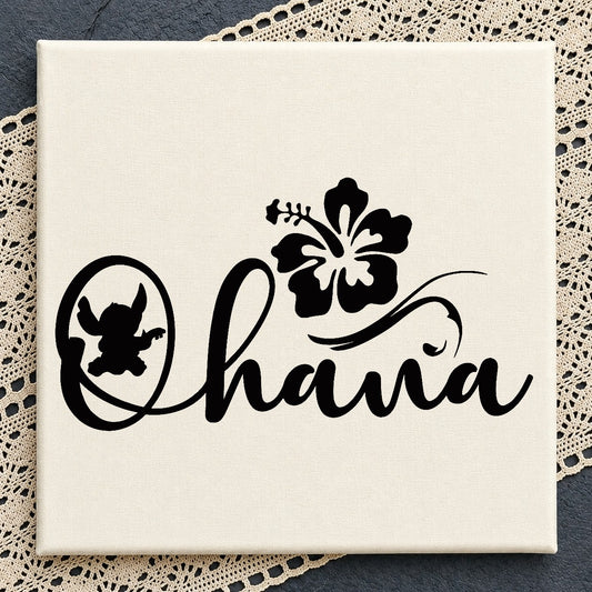Stitch Ohana SVG PNG, Lilo And Stitch SVG, Disney SVG PNG