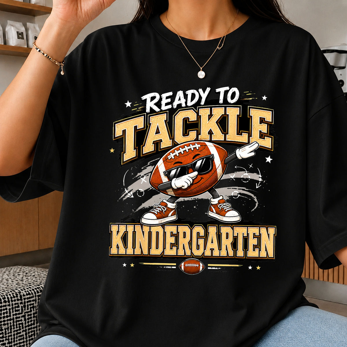 Ready To Tackle Kindergarten PNG, Football PNG, Back To School PNG