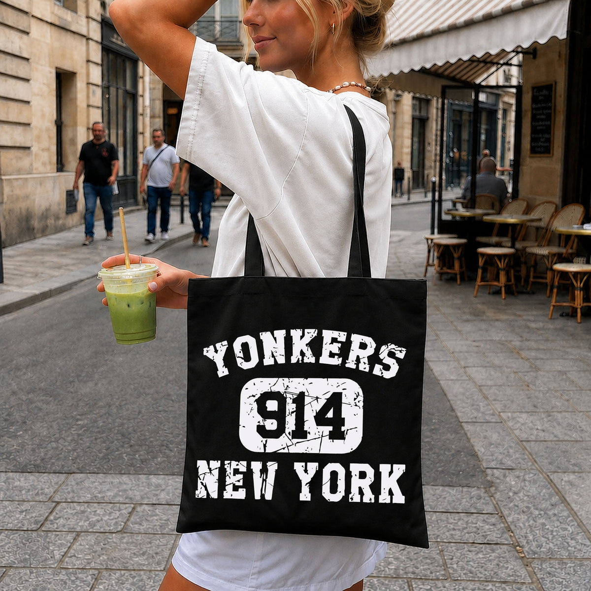 Yonkers 914 New York SVG, Distressed City Cricut File