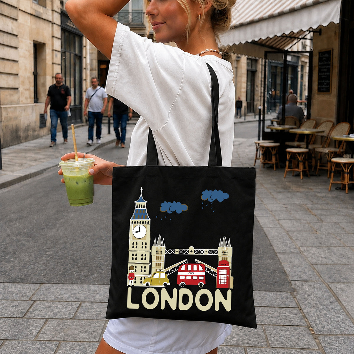 London City Skyline SVG, UK Travel Landmarks Cricut File