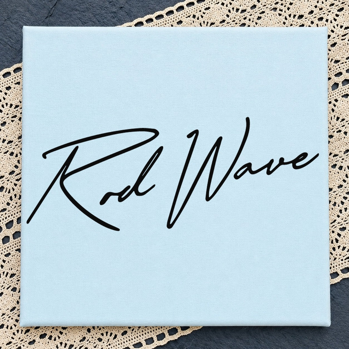 Rod Wave Signature SVG, Rap Music Vinyl Cricut Cut File