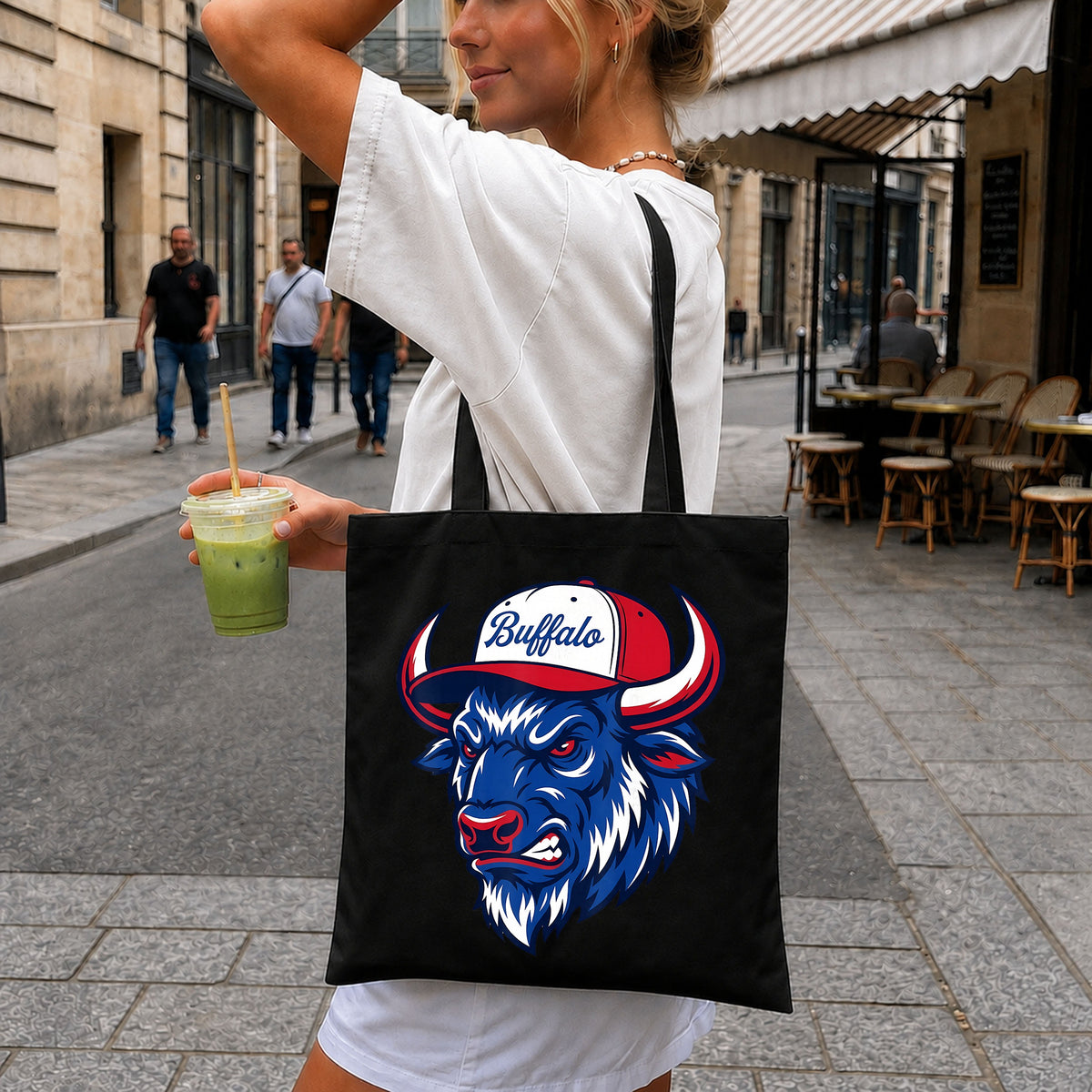Buffalo Bills Bison Mascot Baseball Cap Sports PNG