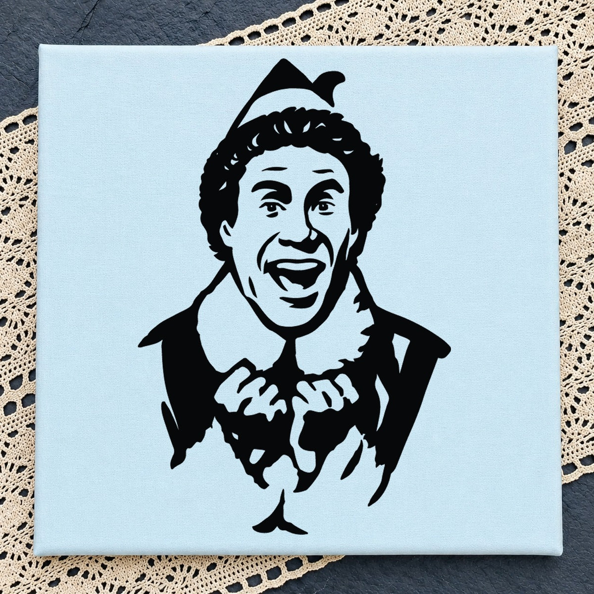 Buddy The Elf Christmas SVG, Funny Holiday Cricut Clipart