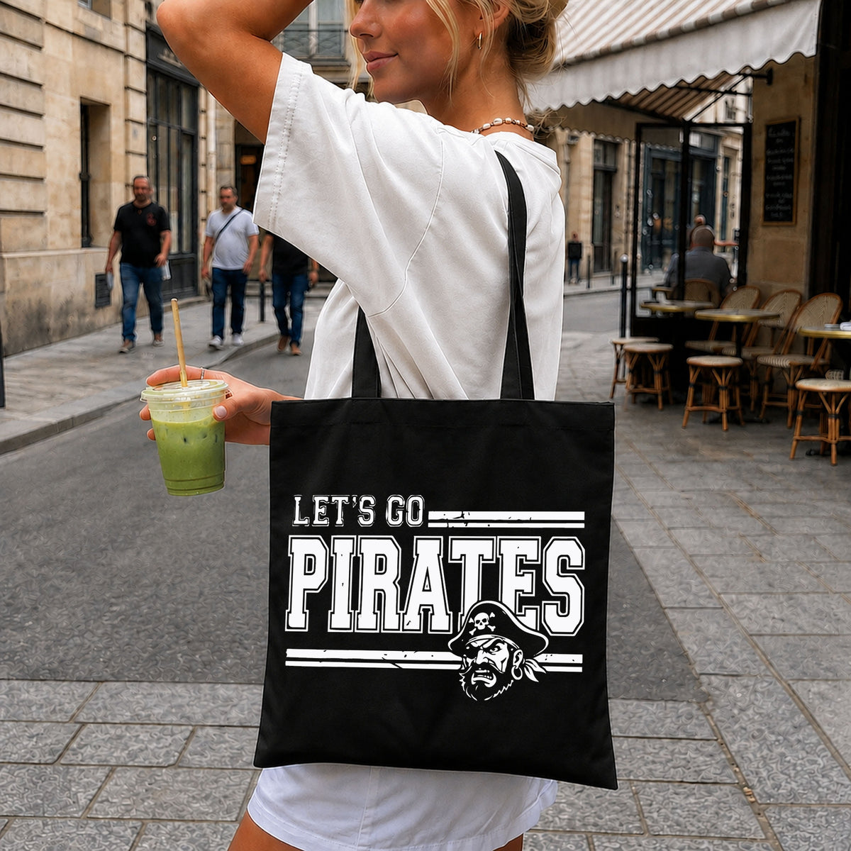 Let's Go Pirates SVG, Team Mascot Cricut Cut File