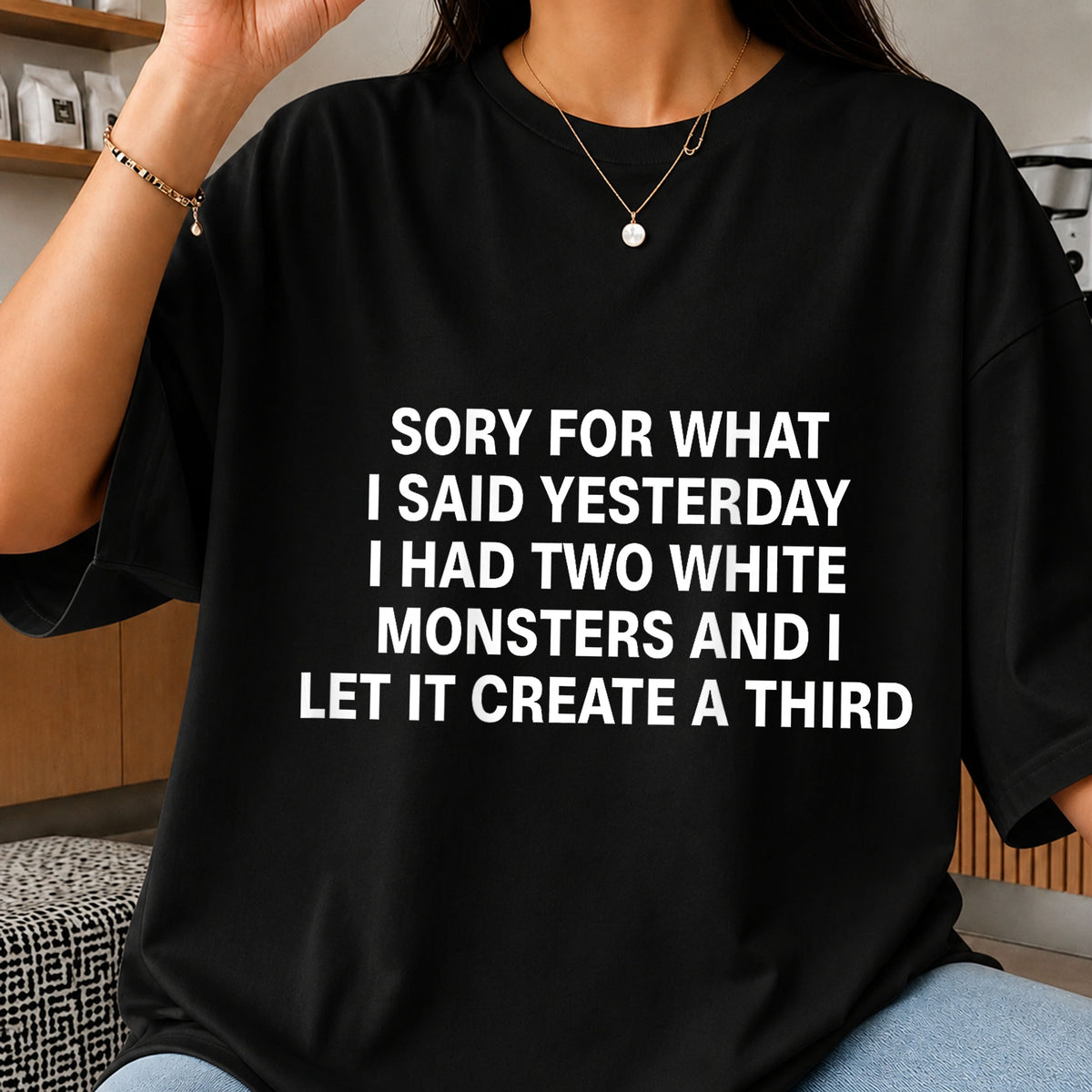 Sorry For What I Said Yesterday PNG, Funny Quote, Humor PNG