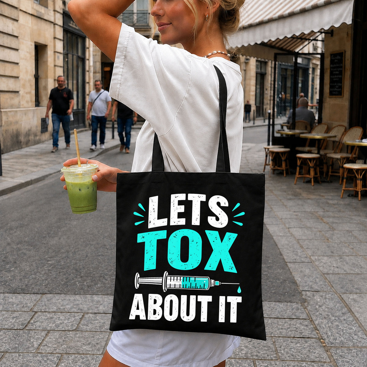 Lets Tox About It Botox Syringe Nurse Sublimation PNG
