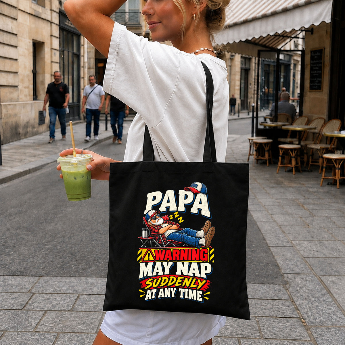 Papa Warning May Nap Suddenly At Any Time PNG