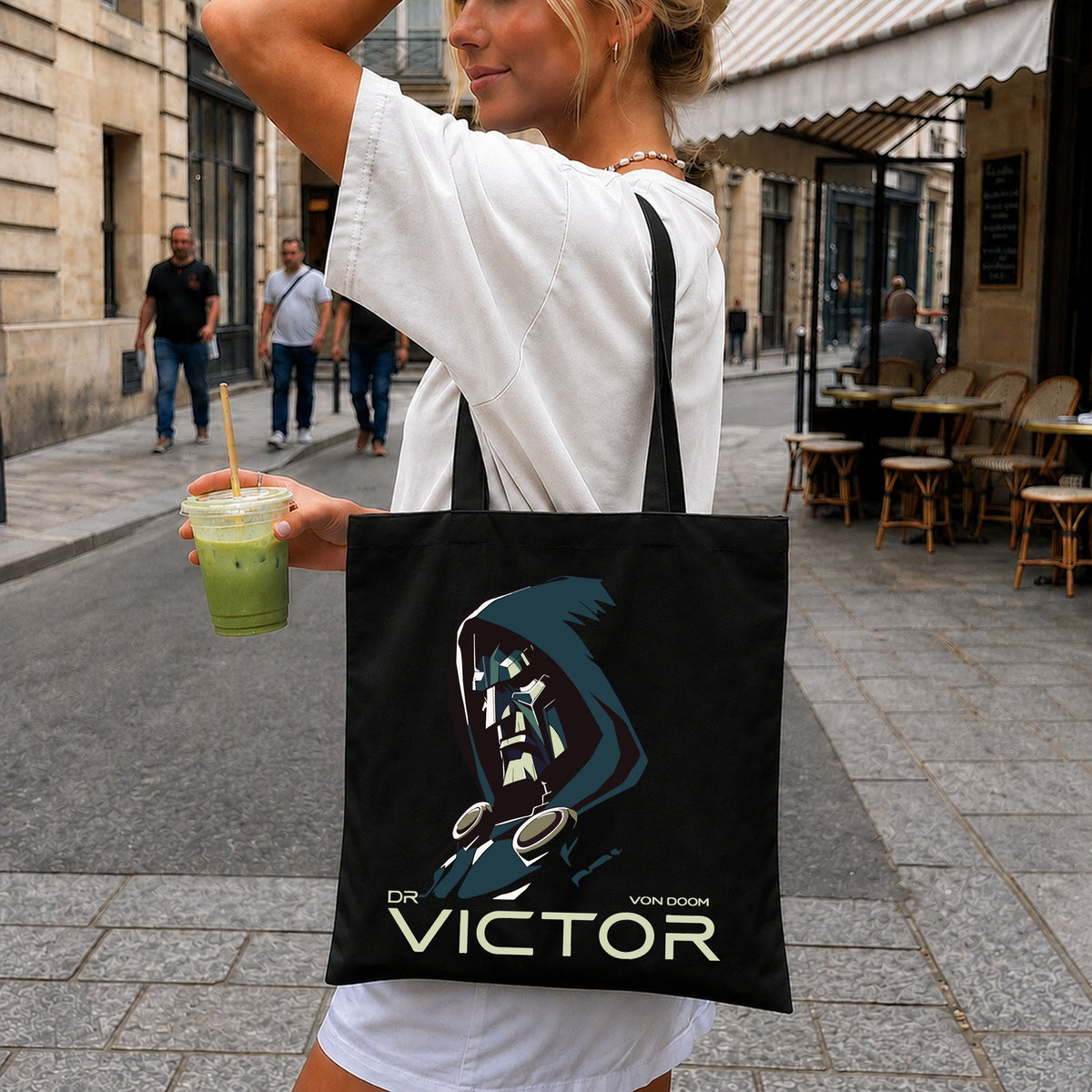 Dr Victor Von Doom Hooded SVG, Marvel Villain Cut File