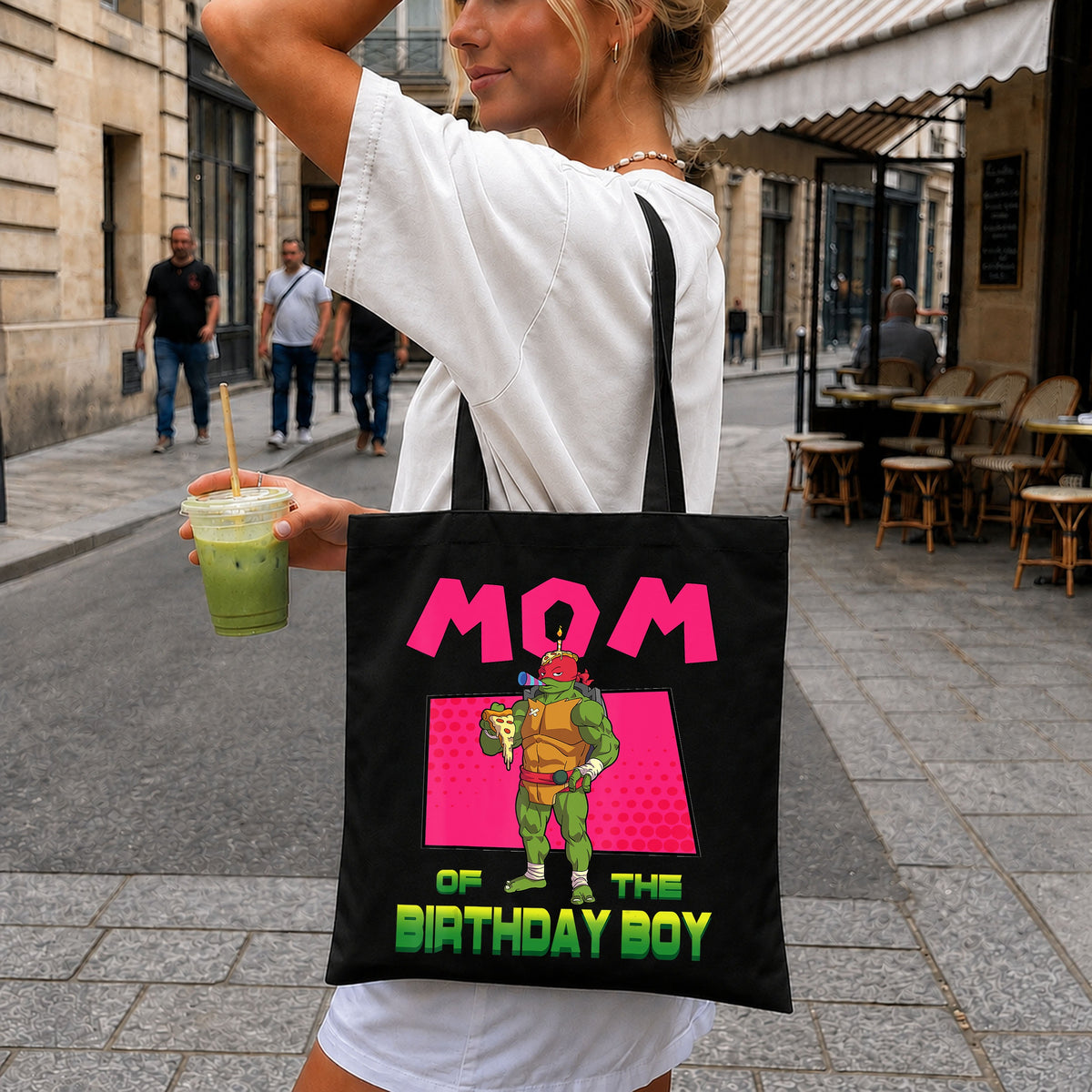 Raphael Mom Of The Birthday Boy TMNT PNG, Craft File Design