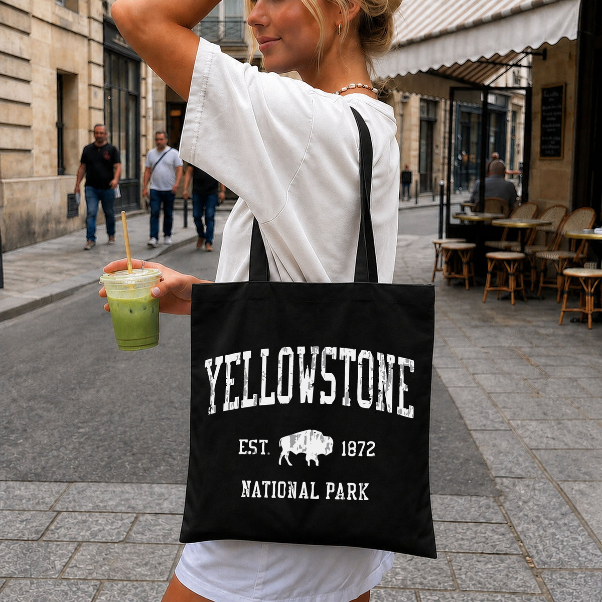 Yellowstone National Park Est 1872 Bison Cricut Cut SVG