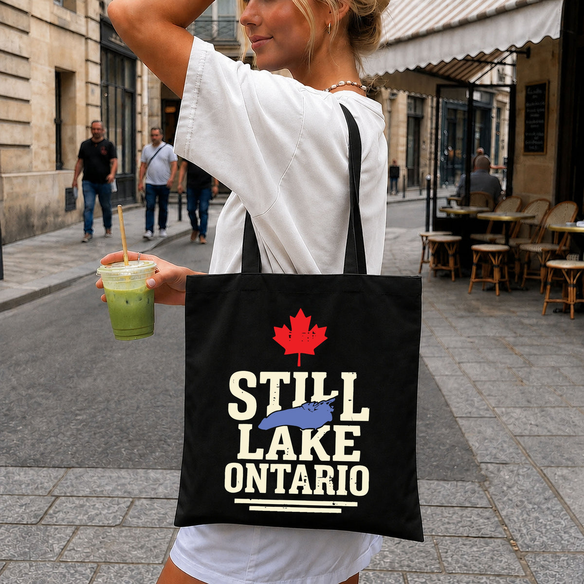 Still Lake Ontario Canada Maple Leaf Cricut Cut File SVG
