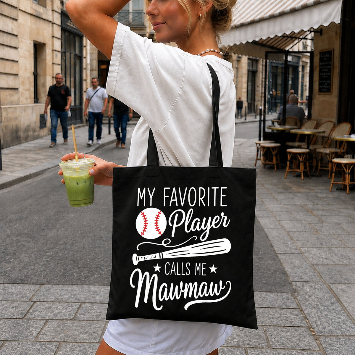 My Favorite Player Calls Me Mawmaw Baseball PNG