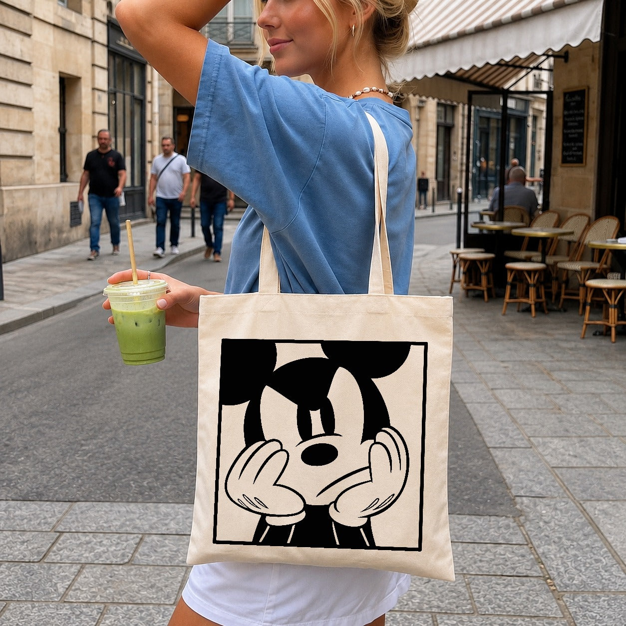 Mickey Mouse Hands On Face SVG, Funny Mickey PNG, Disney SVG